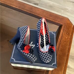 Ruby Shoo Stylish Women's Heels with Floral Accents